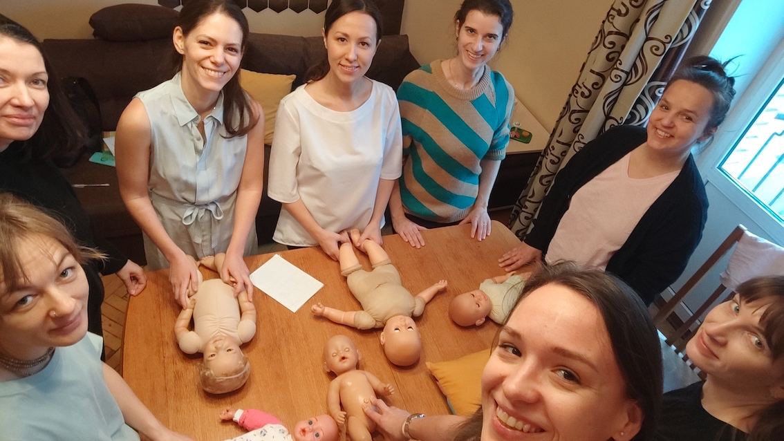 Стажировка и повышение квалификации инструкторов по материнскому искусству
